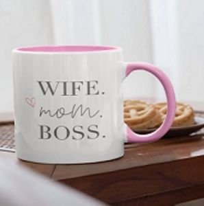 Wife. Mom. Boss. Slaying It On All Fronts Mother's Day Mug | Personalized Gift f